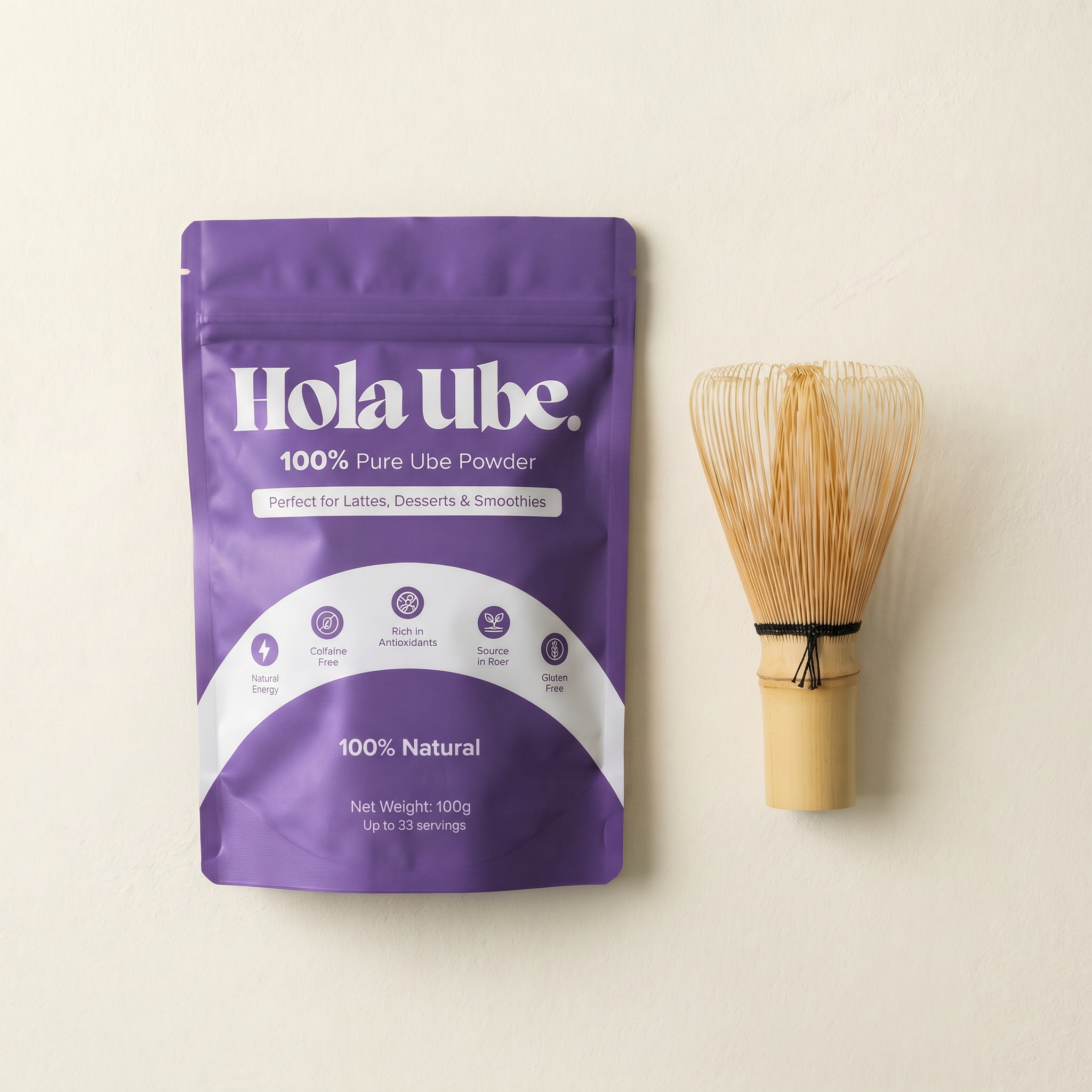Set 01 — Poudre & Fouet Bambou Beige