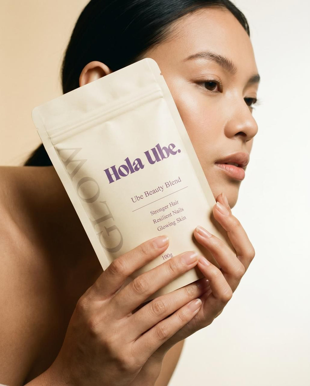 Ube Beauty Blend en main